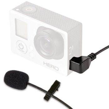 MXL Microphones 01 0118 MM-165GP Condenser Yaka Mikrofonu | GoPro Uyumlu Aksiyon Kamerası Mikrofonu